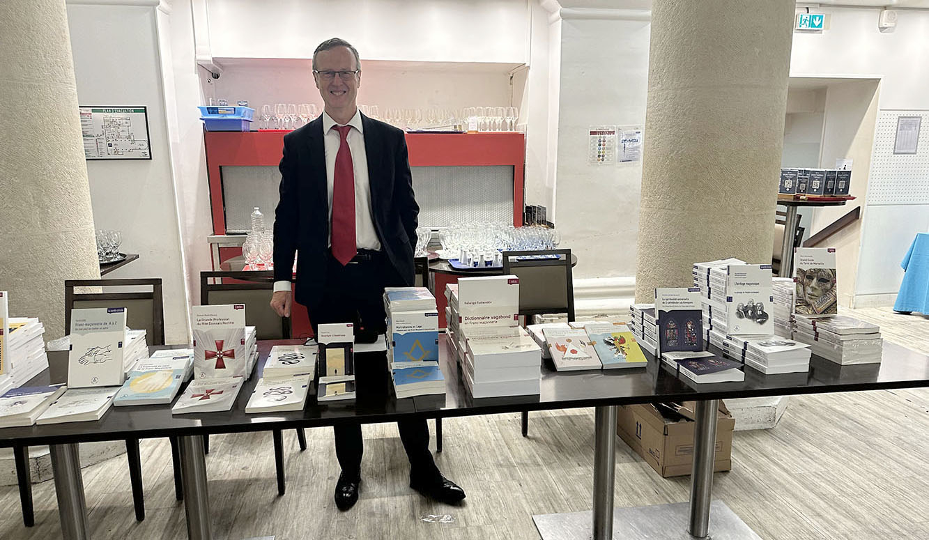 Le compas dans l'oeil au Salon de la Grande Loge de France