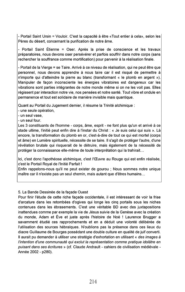 La spiritualité universelle de 3 cathédrales alchimiques