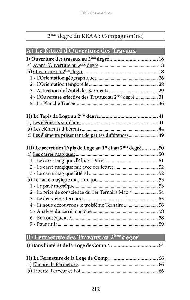 Pratique journalière du REAA Tome 2 Le compagnonnage