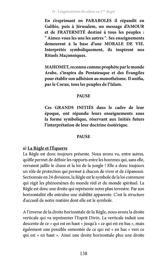 Pratique journalière du REAA Tome 2 Le compagnonnage