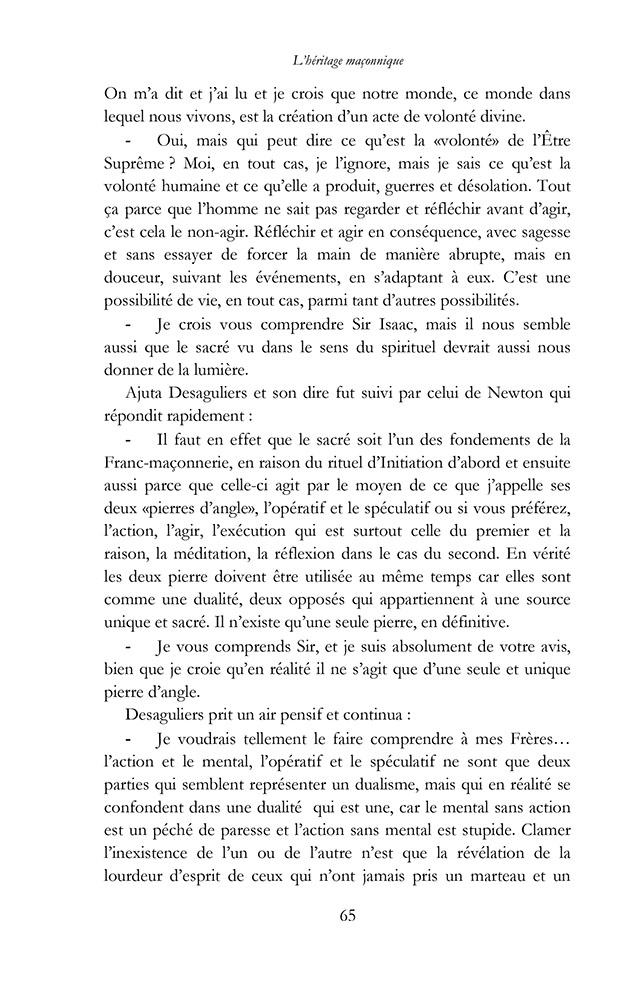 L'héritage maçonnique, du Temple aux temples