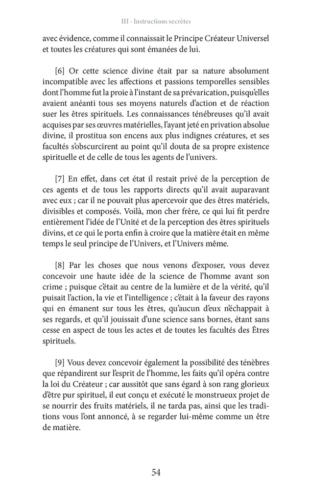 La Grande Profession du Rite Écossais Rectifié