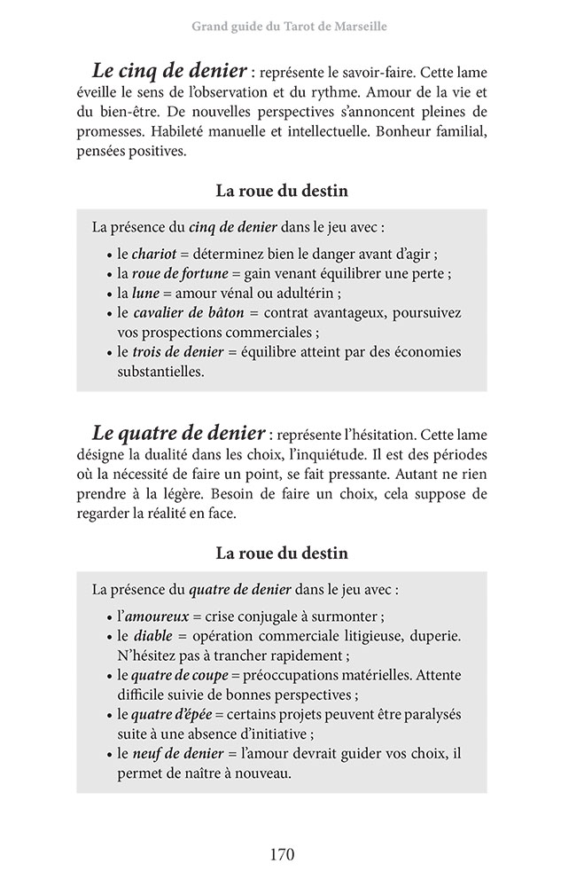 Grand Guide du Tarot de Marseille