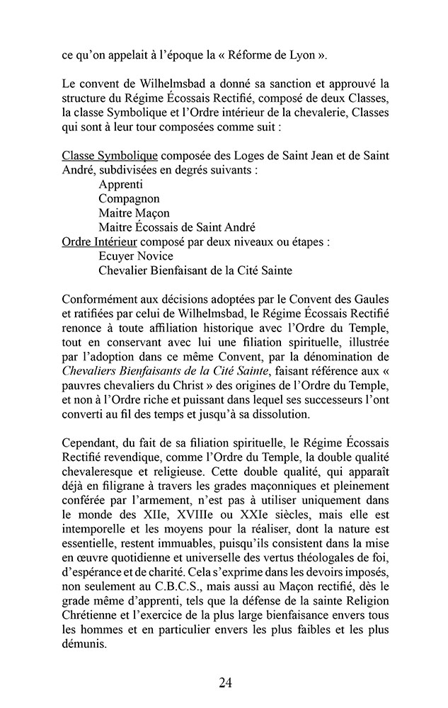 Beauté et problématique d’une franc-maçonnerie à la lumière de l’Évangile