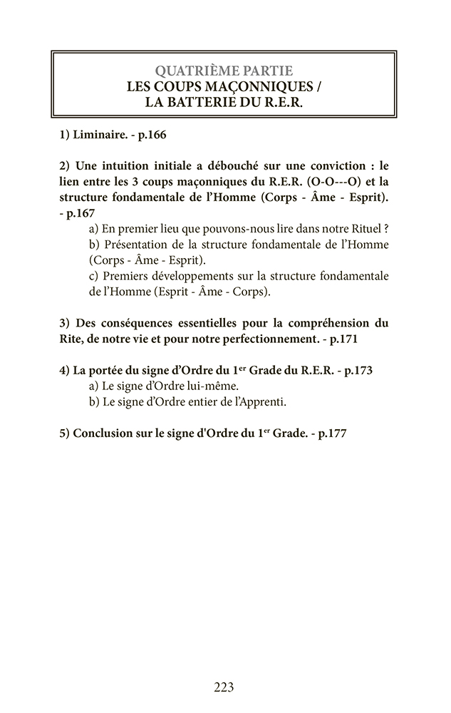 L'expression symbolique et emblématique  du Rite Écossais Rectifié Tome 1 : le Rituel d'Apprenti