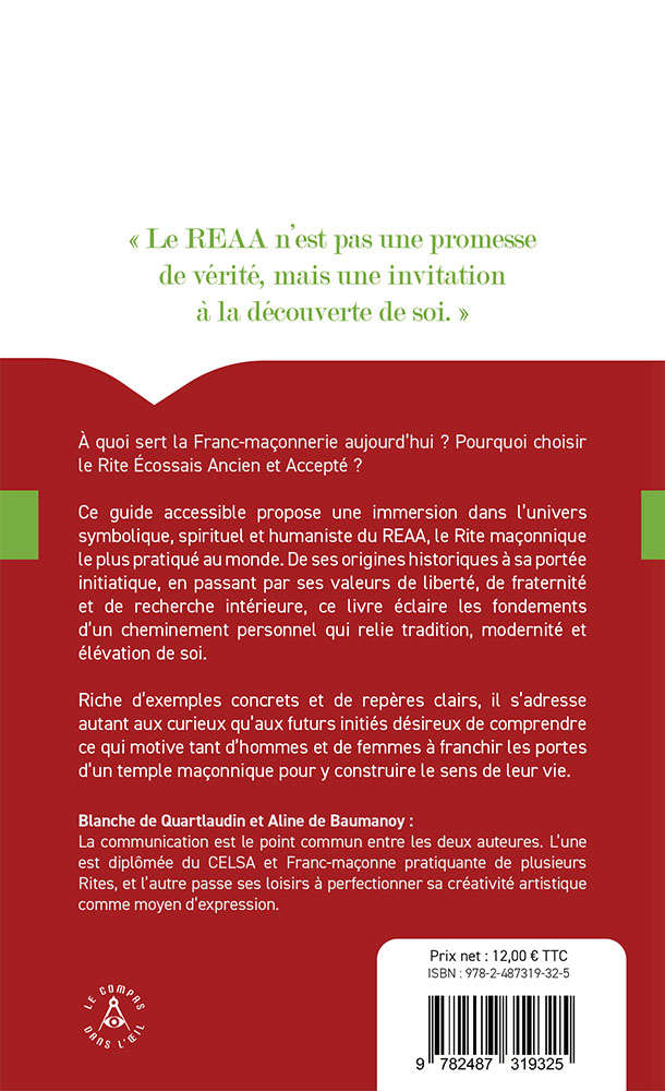 Pourquoi la Franc-Maçonnerie au REAA ?