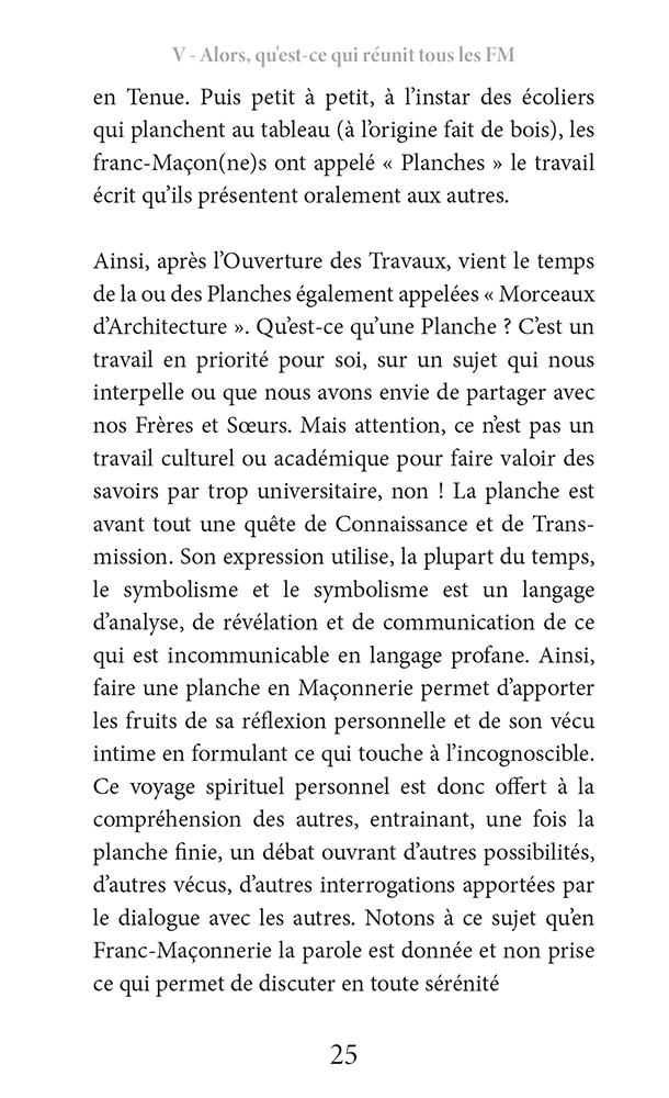 Pourquoi la Franc-Maçonnerie au REAA ?