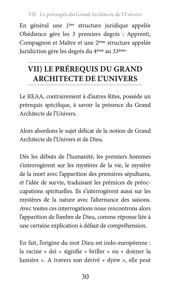 Pourquoi la Franc-Maçonnerie au REAA ?