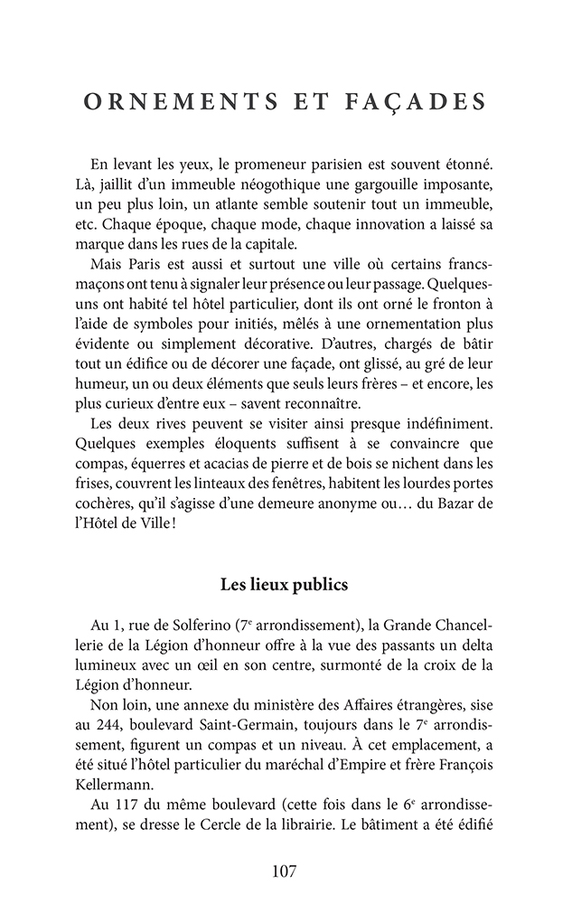 Le Paris des francs-maçons