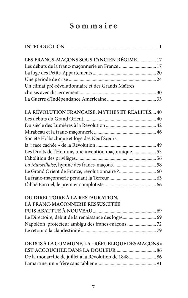 Les Francs-Maçons et le Pouvoir