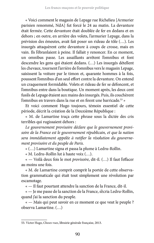 Les Francs-Maçons et le Pouvoir